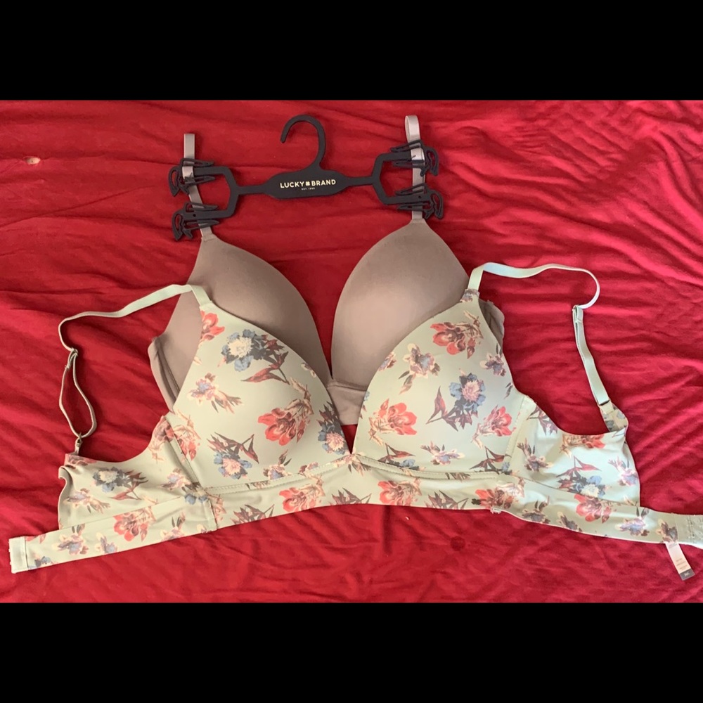 2 Lucky Brand, wireless bras